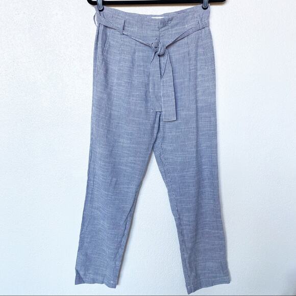 Cindigindi Blue and White Pinstripe Pants Size Small - Picture 1 of 10